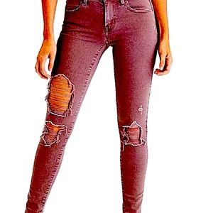 American Eagle Distressed Jeggings - Women